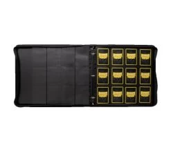 Dragon Shield - Zipster Binder 576: Ashen White -Magic Card Shop al ds zipster 576 open 1