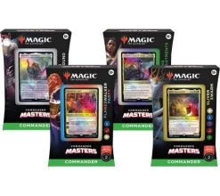 Commander Deck Commander Masters (set Of 4 Decks)
