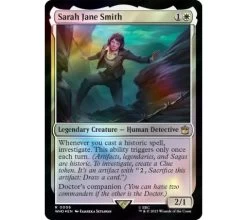 Magic: The Gathering Universes Beyond - Doctor Who Commander Deck: Blast From The Past -Magic Card Shop cd doctorwho 1 3