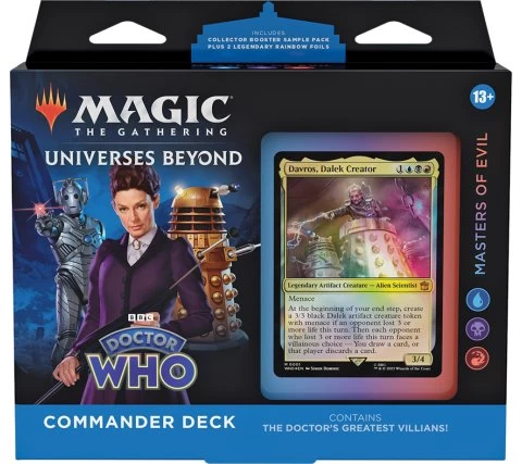 Magic: The Gathering Universes Beyond - Doctor Who Commander Deck (set Of 4 Decks) 5 Magic: The Gathering Universes Beyond - Doctor Who Commander Deck (set Of 4 Decks) - Image 5
