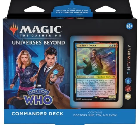 Magic: The Gathering Universes Beyond - Doctor Who Commander Deck (set Of 4 Decks) 2 Magic: The Gathering Universes Beyond - Doctor Who Commander Deck (set Of 4 Decks) - Image 2