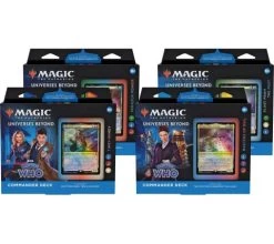 Magic: The Gathering Universes Beyond - Doctor Who Commander Deck (set Of 4 Decks)