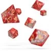 Oakie Doakie Dice Set RPG Gemidice: Red Sky (7 Pieces)