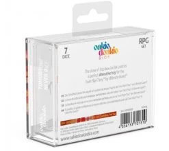 Oakie Doakie Dice Set RPG Gemidice: Red Sky (7 Pieces) -Magic Card Shop odd 500035 3