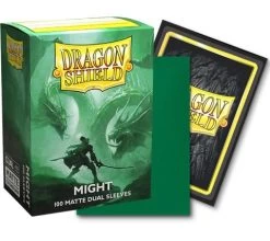 Dragon Shield - Sleeves Dual Matte: Might (100 Pieces) 5 Dragon Shield - Sleeves Dual Matte: Might (100 Pieces) -Magic Card Shop sl ds dual might 3