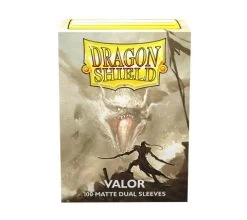 Dragon Shield - Sleeves Dual Matte: Valor (100 Pieces)